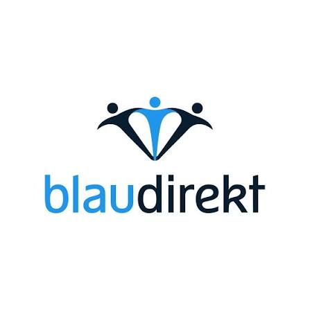 Logo des Kooperationspartners blau direkt
